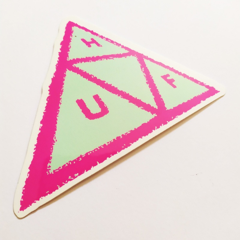 HUF “Skewed TT” Skate Sticker