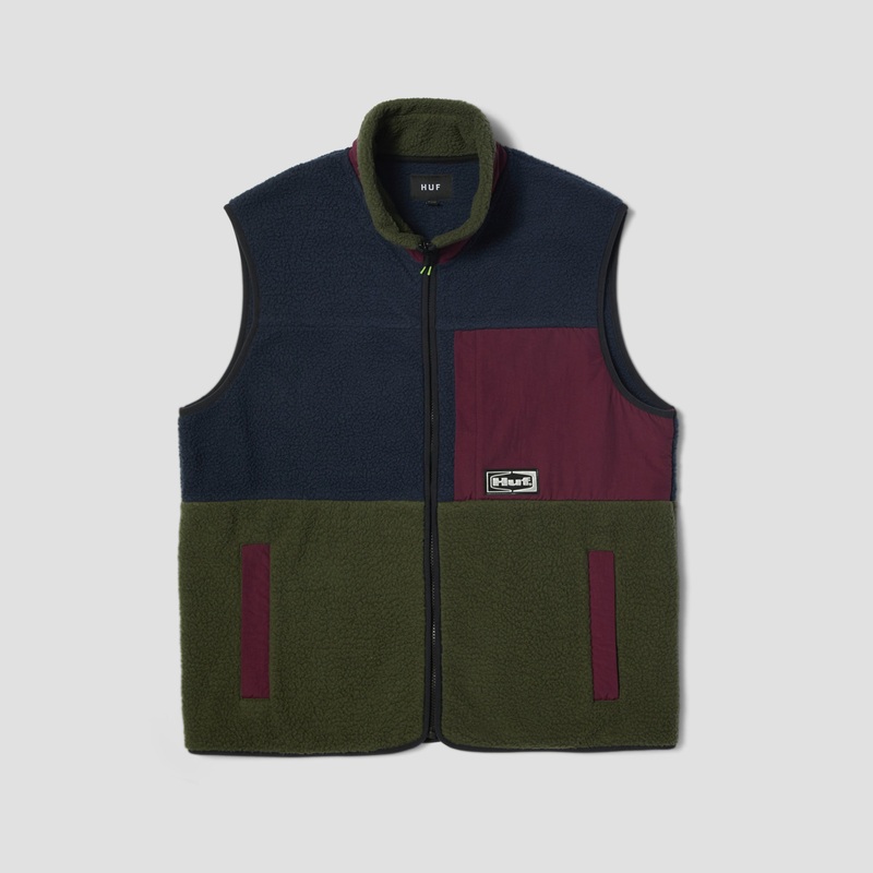 HUF Sonoma High Pile Vest Small