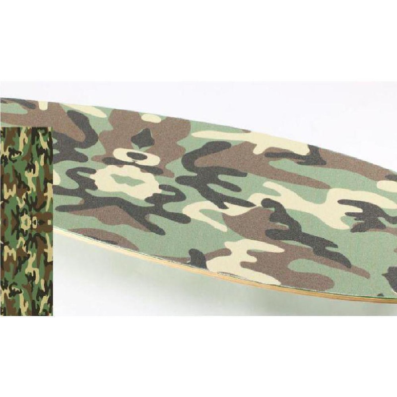 Longboard Skateboard Camouflage 42″ x 10″ Griptape Sheet