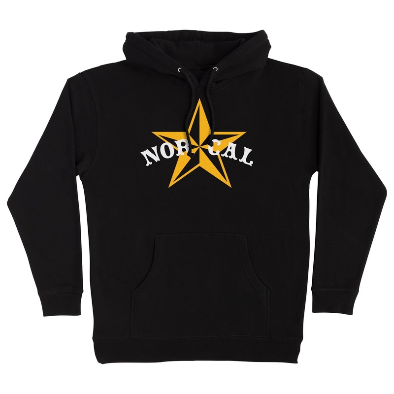 Nautical 2 Mens Nor Cal Hoodie Black S