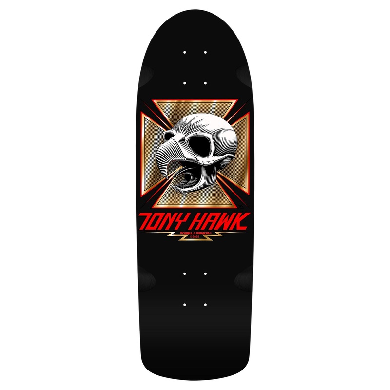 Powell Peralta Bones Brigade Series 16 Hawk Black Deck 10.0