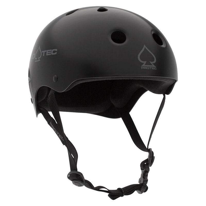 Pro-Tec Classic Skate Helmet (Matte Black) LARGE