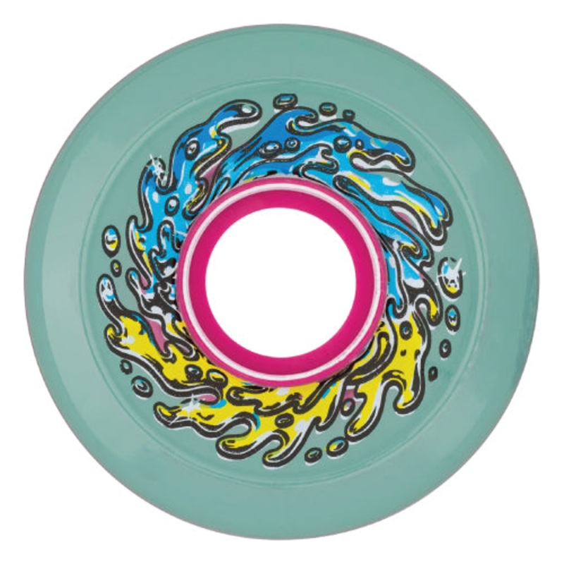 Santa Cruz OG Slime Balls Wheels Transparent Green 60MM 78A 60mm