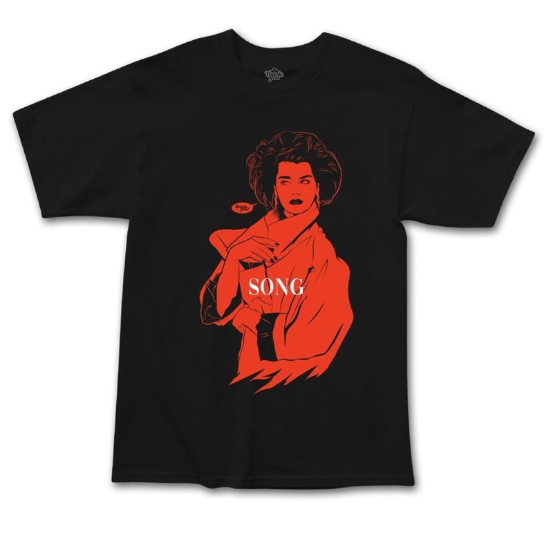 Thank You Vogue T Shirt Black S