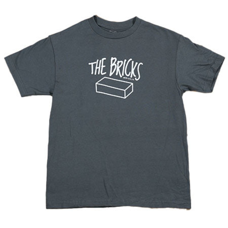 The Bricks OG Logo T Shirt Charcoal Small