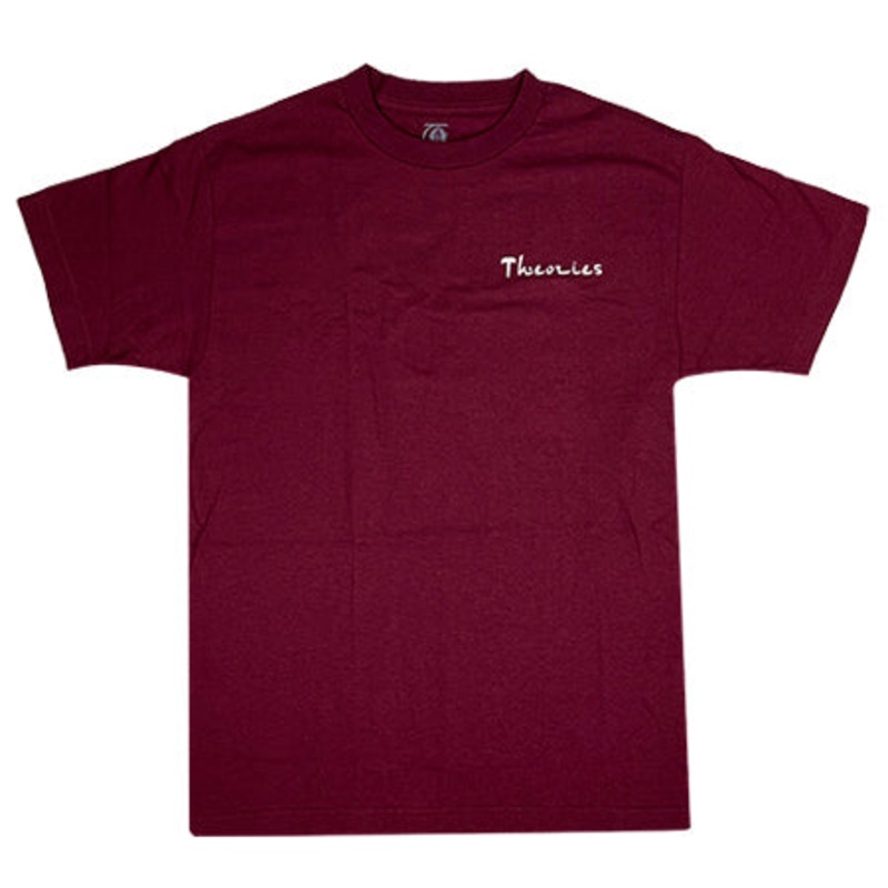 Theories Sahara T Shirt Maroon Small