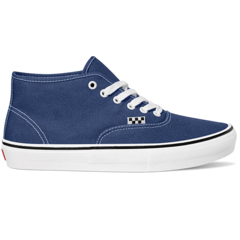 Vans Skate Authentic Mid Steve Navy Shoes Steve Navy 7