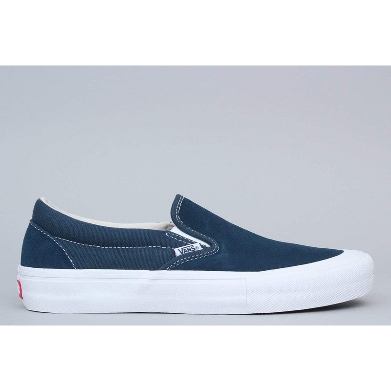 Vans Slip-On Pro Shoes Toe-Cap Reflecting Pond UK7