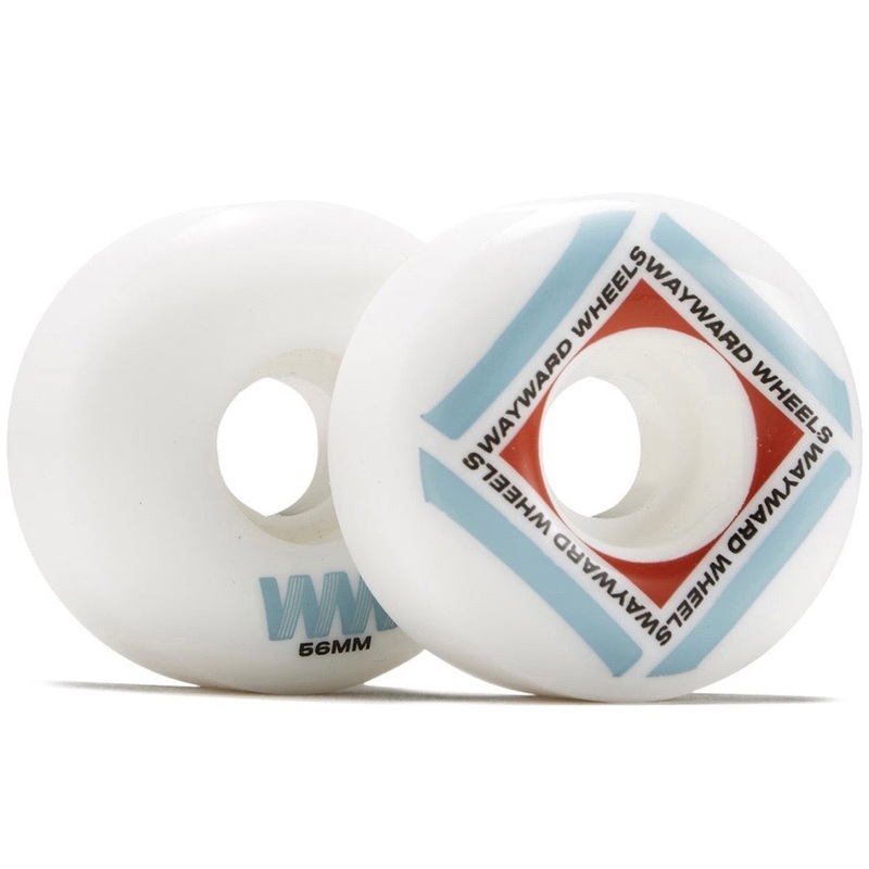 WAYARD WHEELS 56MM 83B FUNNEL CUT 56mm White