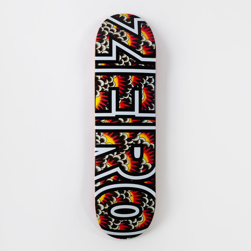 Zero x Nik Stipo 8.25″ Bold Skateboard Deck – Black 8.25″