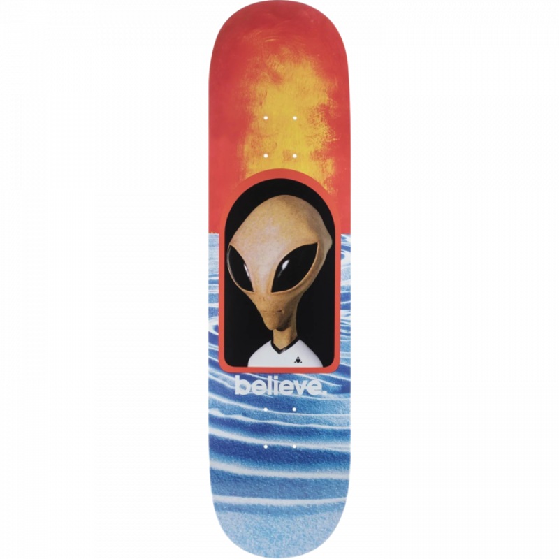 Alien Workshop Believe Reality Plexi Lam 8.25″ Skateboard Deck