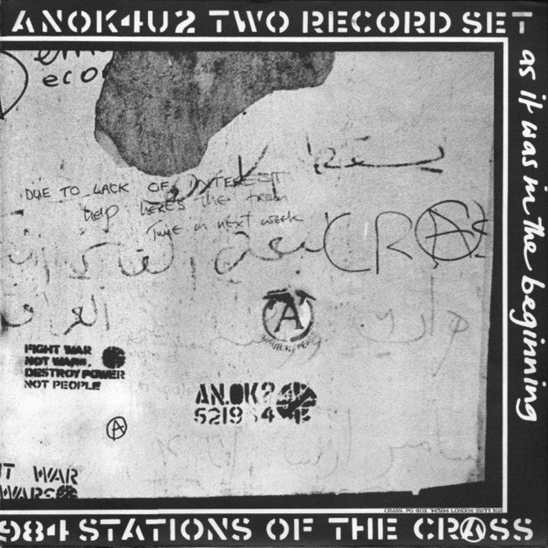 Crass  Stations Of The Crass 2x Vinyl LP Record