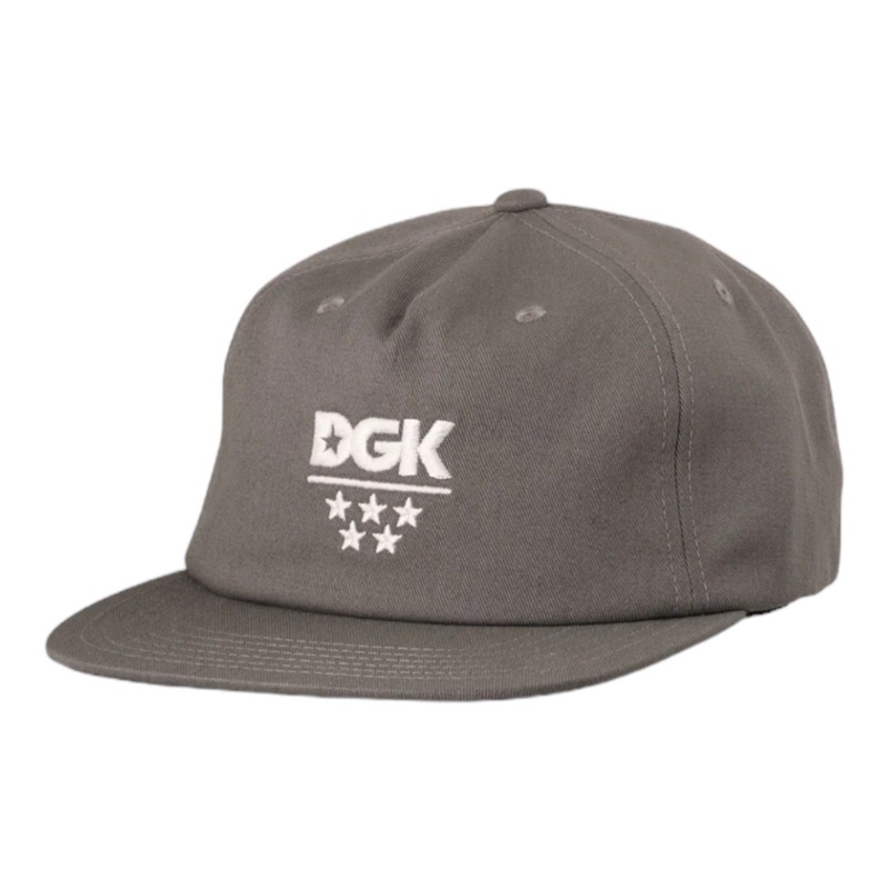 DGK All Star Strapback Cap Grey OS