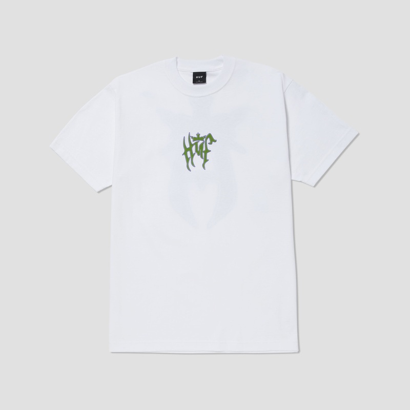 Huf Hangover Prince T-Shirt White Small