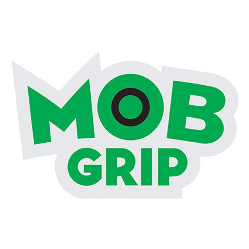 Mob Grip Small Logo Sticker Green 1.75″