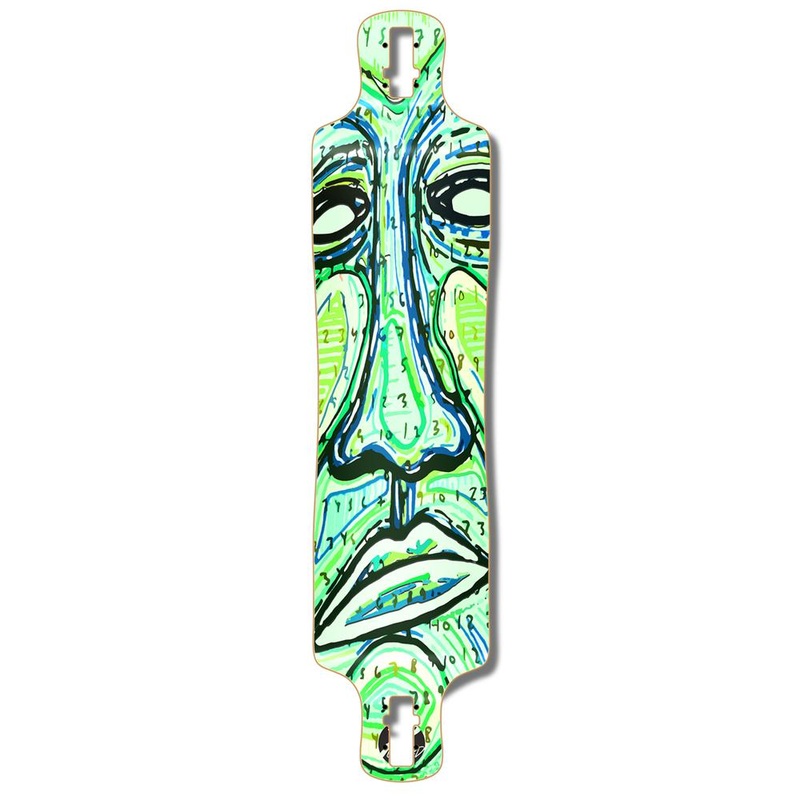Punked Lowrider Longboard Deck – Countdown Deck
