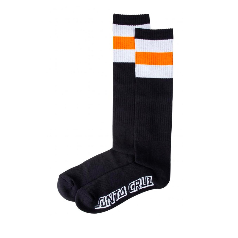 Santa Cruz Socks Bench Sock – Black