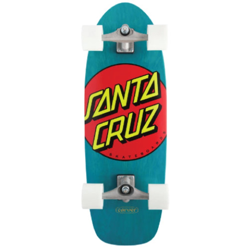 Santa Cruz X Carver Classic Dot Surf Skate Cruiser Complete 31.45″ 31.45″
