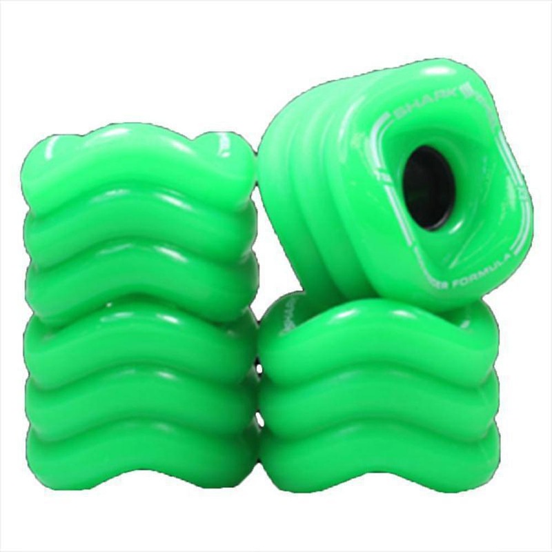 Shark Wheels longboard Green Sidewinder 70mm 78a