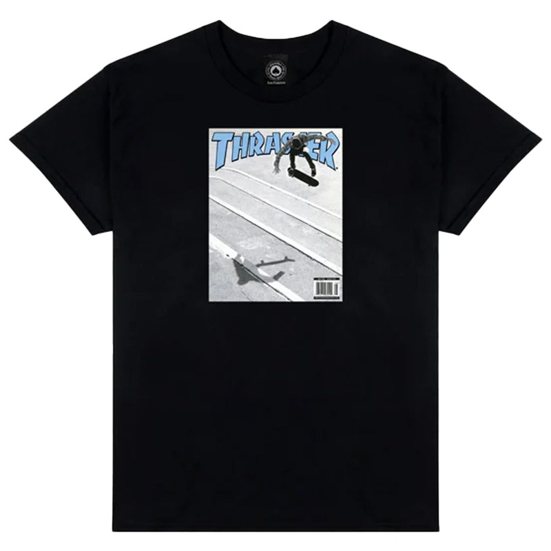 Thrasher Magazine Reynolds Cover T Shirt Black Medium