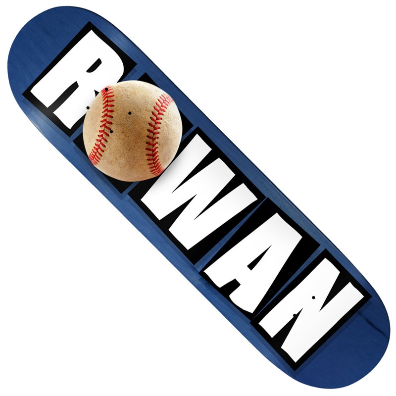 Baker Rowan Zorilla No Hitter Deck Blue 8.25 x 31.875 WB:14.25
