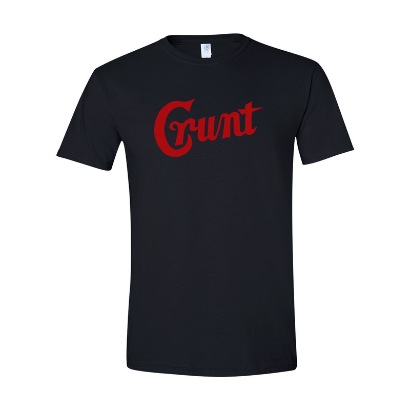 CRUNT “Logo” T-Shirt with Trance Syndicate back logo Small