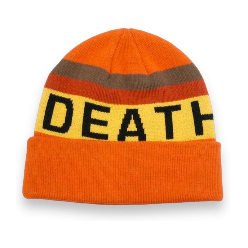 DEATHWISH DRIFTER ORANGE / YELLOW BEANIE OS