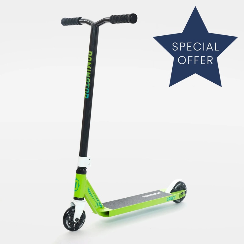 Dominator Cadet Complete Scooter – Green / Black