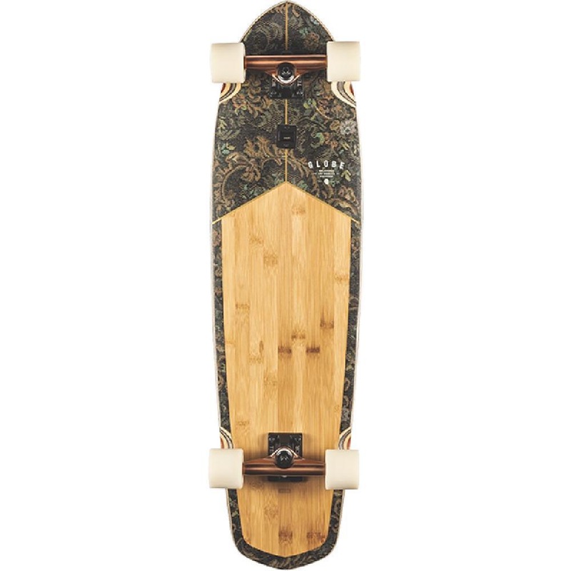 Globe Blazer XL 36″ Bamboo Floral Couch Kicktail Longboard Complete