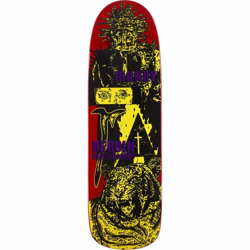 Heroin Mandy X Hirotton 9.4″ Skateboard Deck