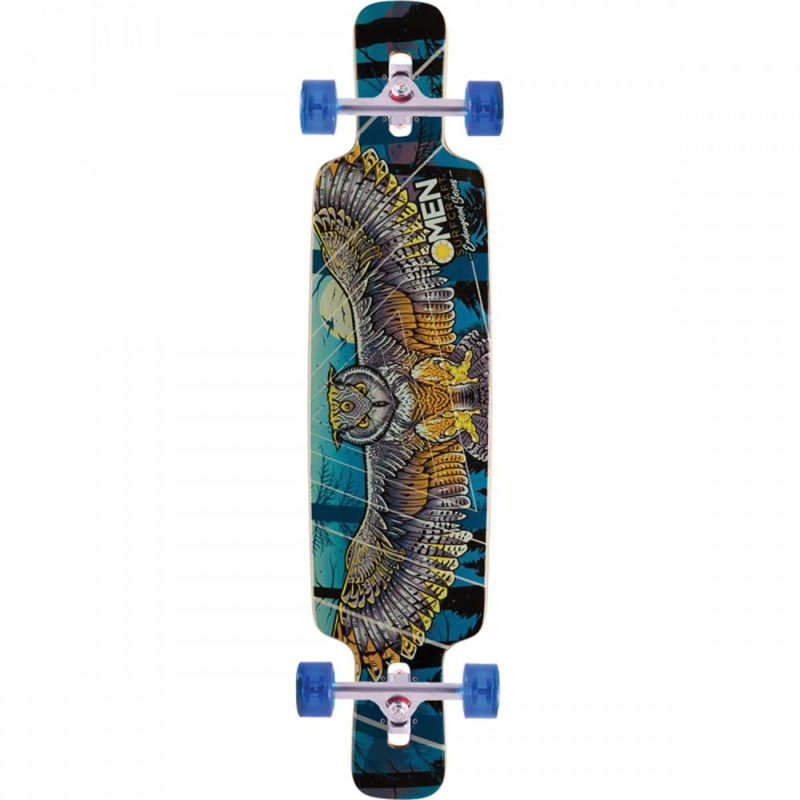 Omen Fly By Night 41″ Drop Through Longboard