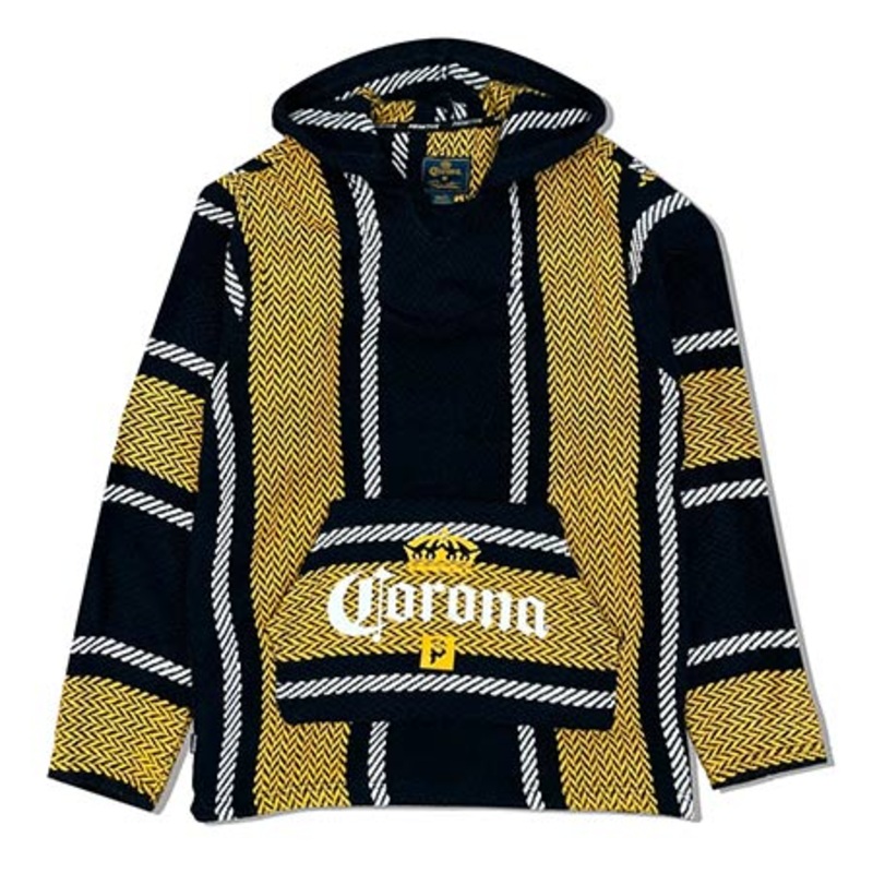 Primitive Skateboarding Primitive x Corona Cerveza Baja Hooded Sweatshirt Navy Medium