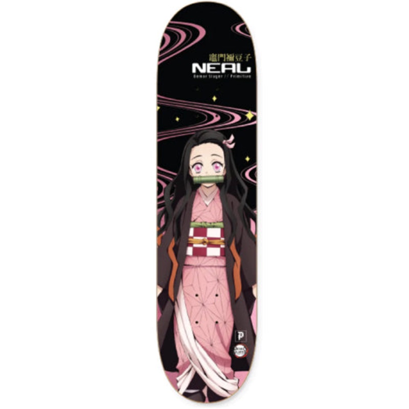Primitive X Demon Slayer Neal Nezuko Skateboard Deck 8.125″ 8.125″