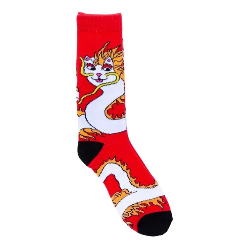 Rip N Dip Dragonerm Socks (Red) OS