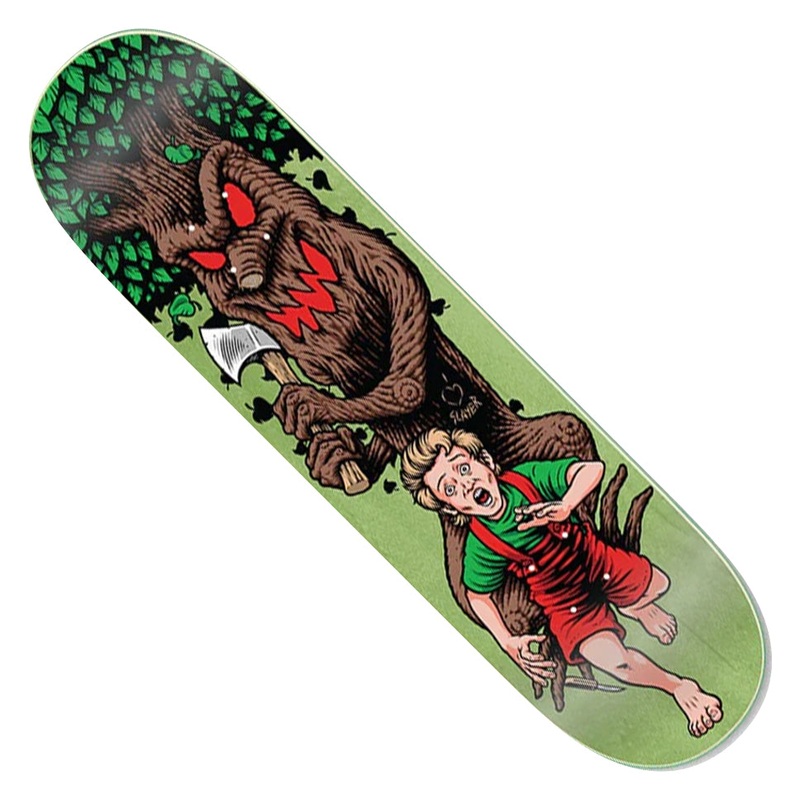 Strangelove Killing Tree Deck Green 8.5 x 32.3 WB:14.5