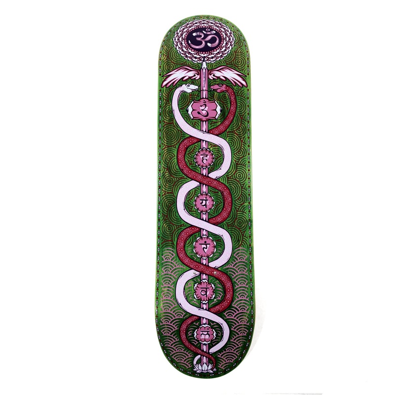 The Drawing Boards – 8.0″ – Caduceus and the 7 Lotuses Deck