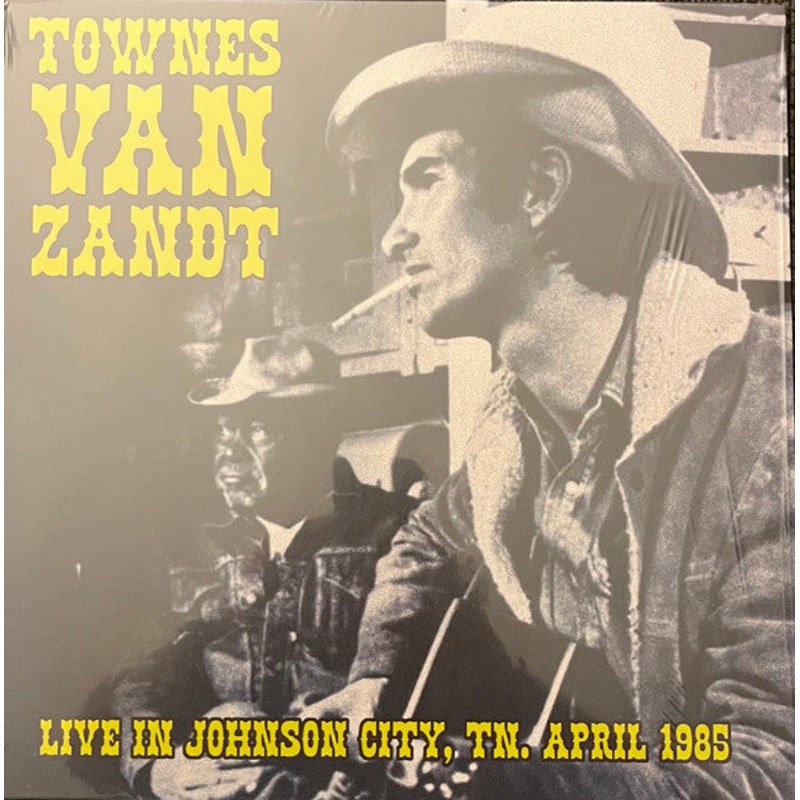 Townes Van Zandt  Live In Johnson City, TN, April 1985 Vinyl LP Record *Unofficial Release*