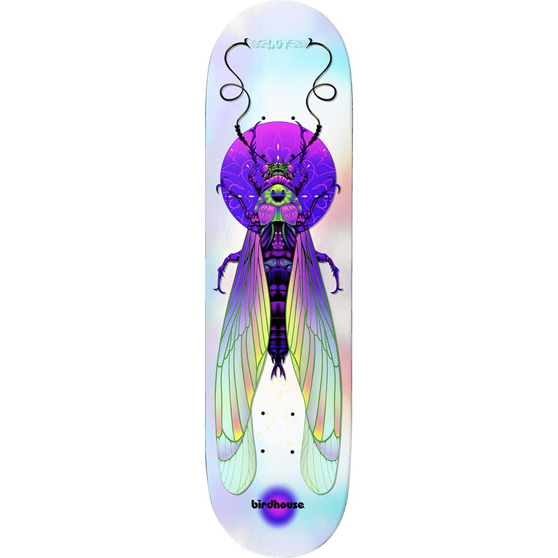 BIRDHOUSE LOY “ILHAM INSECTS” 8.5″ SKATEBOARD DECK