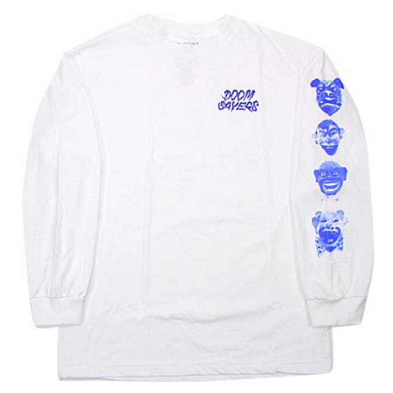 Doom Sayers Everybody’s Clown Long Sleeve T Shirt White Extra Large