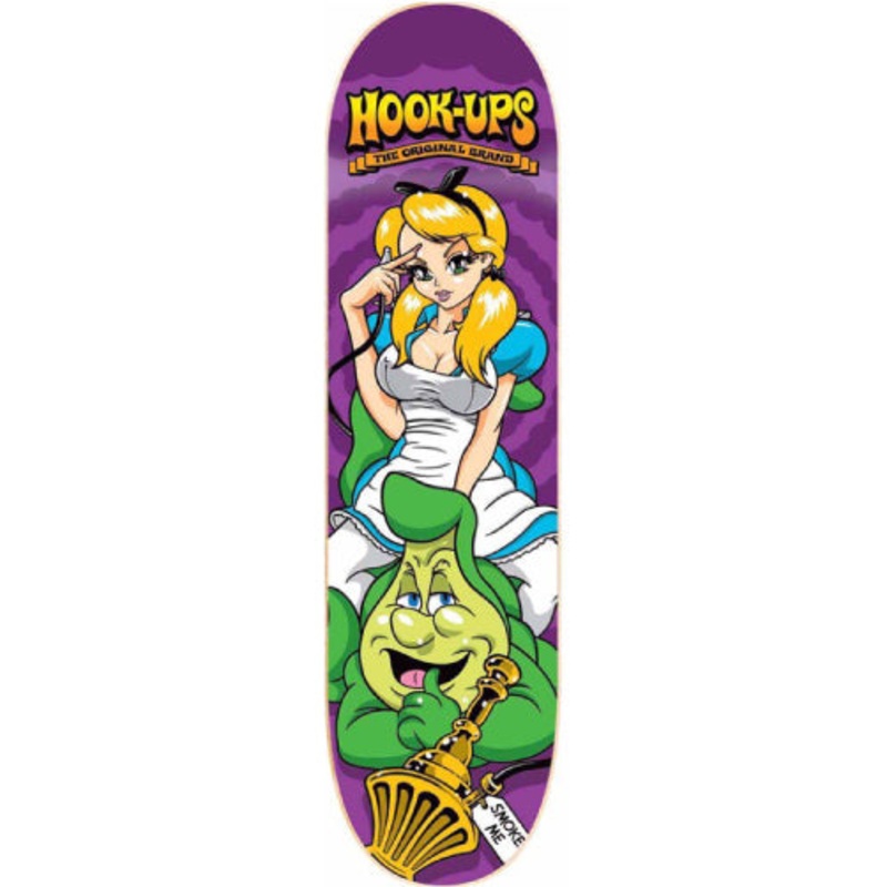 Hook-Ups Alice’s Wonderland Skateboard Deck 8.0″ 8.0″