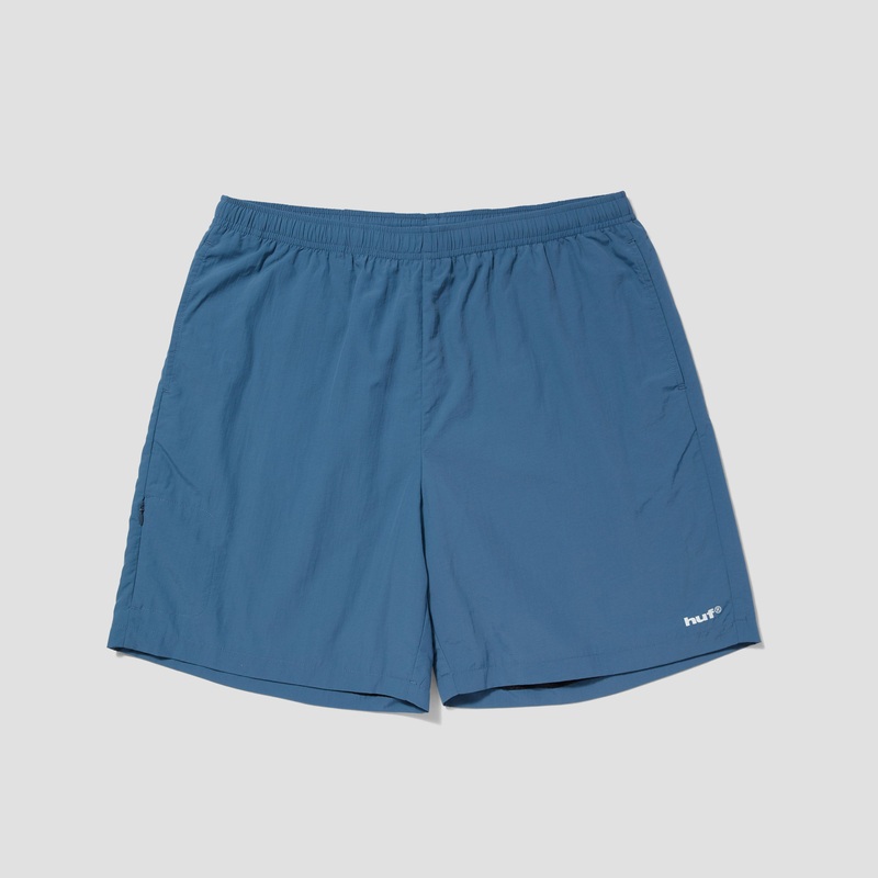 Huf Pacific Easy Shorts Oil Blue Small