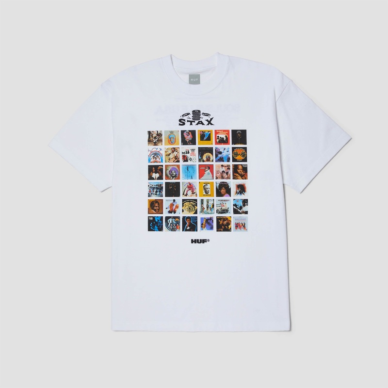 HUF Soulsville Usa Shortsleeve T-Shirt White Small