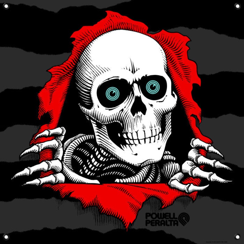 Powell Peralta Ripper 30″ x 30″ Banner