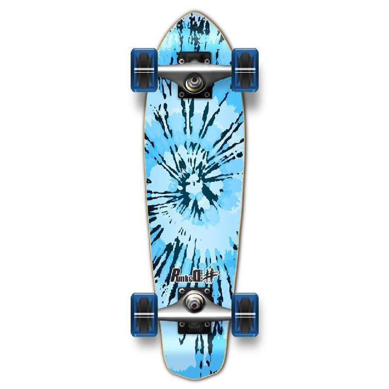 Punked Micro Cruiser Complete – Tiedye Chill Complete