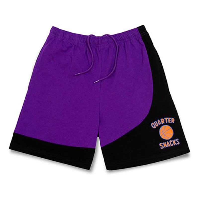Quartersnacks House Shorts Purple/ Black Large