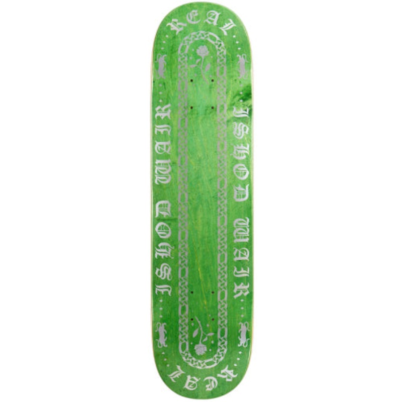 Real Ishod Wair Linked Twin Tail Skateboard Deck Green 8.25″ 8.25″