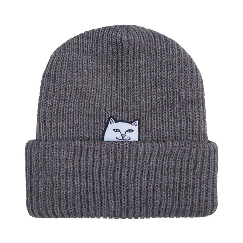 RIPNDIP Lord Nermal Rib Beanie – Grey