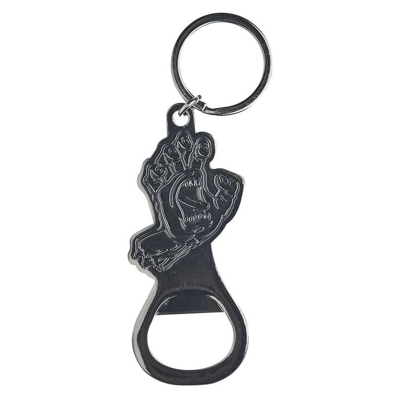 Santa Cruz SCREAMING HAND Unisex Bottle Opener Key Chain OS