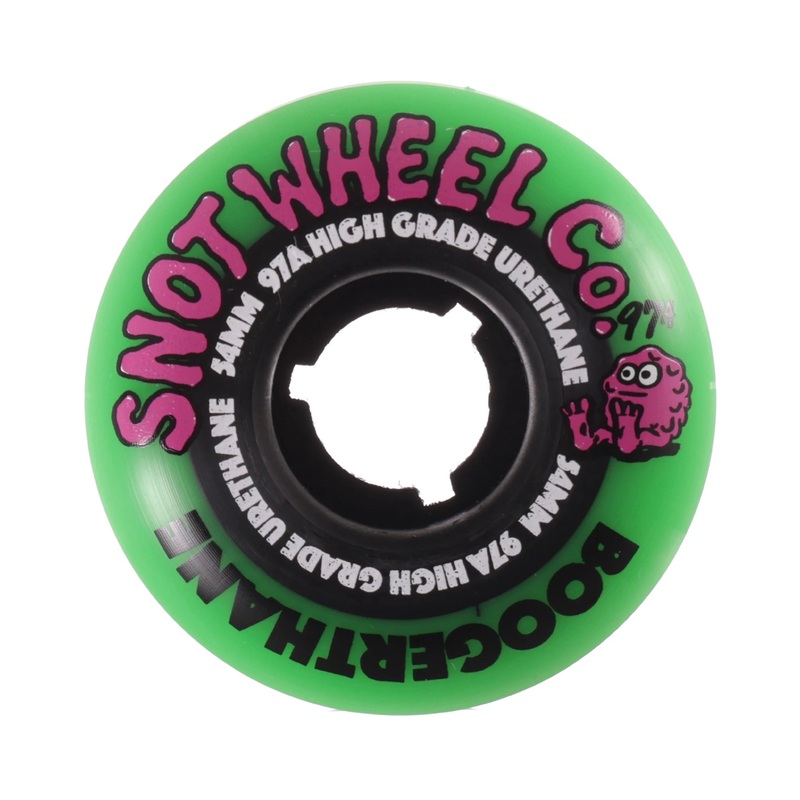 Snot Boogerthane 54mm 97a Skateboard Wheels 54mm Duro 97a Classic