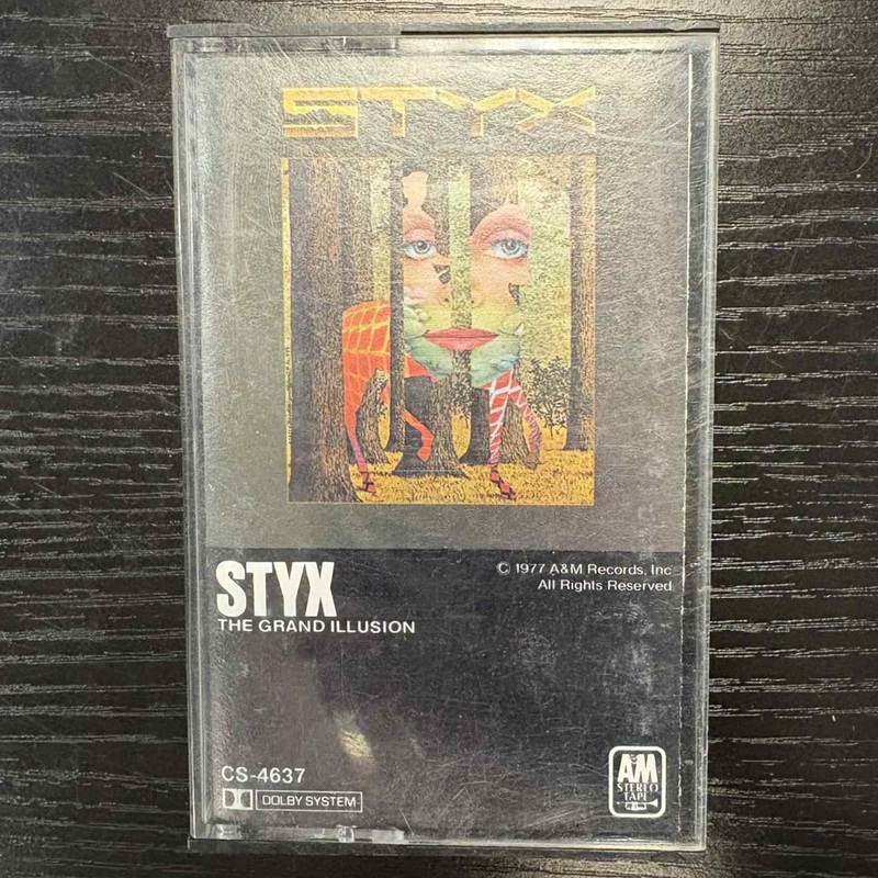 Styx – The Grand Illusion Cassette *USED 1977 RELEASE*